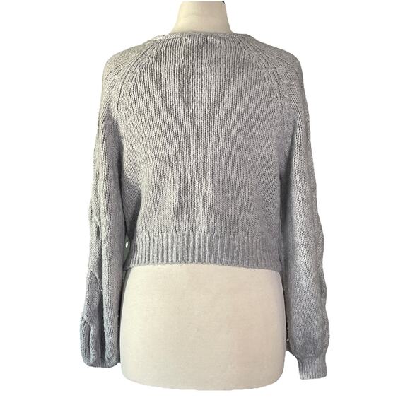 Abercrombie & Fitch Soft Collection Knit Sweater Women’s XS Gray - Picture 4 of 5